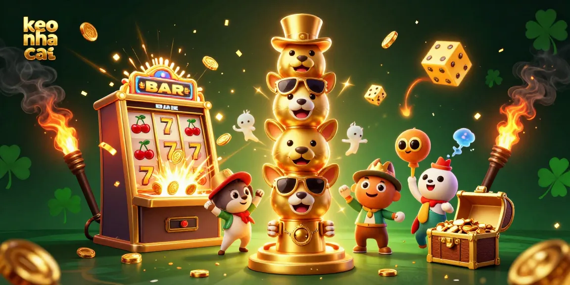 Experience the excitement of keo nha cai with animated betting characters and dynamic gaming elements.