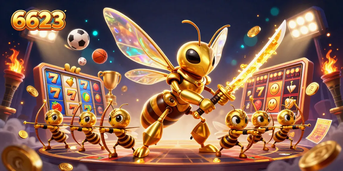 Experience thrilling gameplay and rewards with 6623's vibrant casino adventures, featuring engaging slot games.