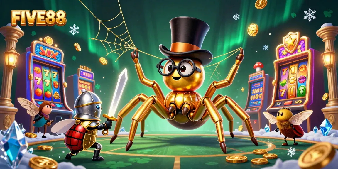 Engage in exciting slot adventures with FIVE88's dynamic casino scene.