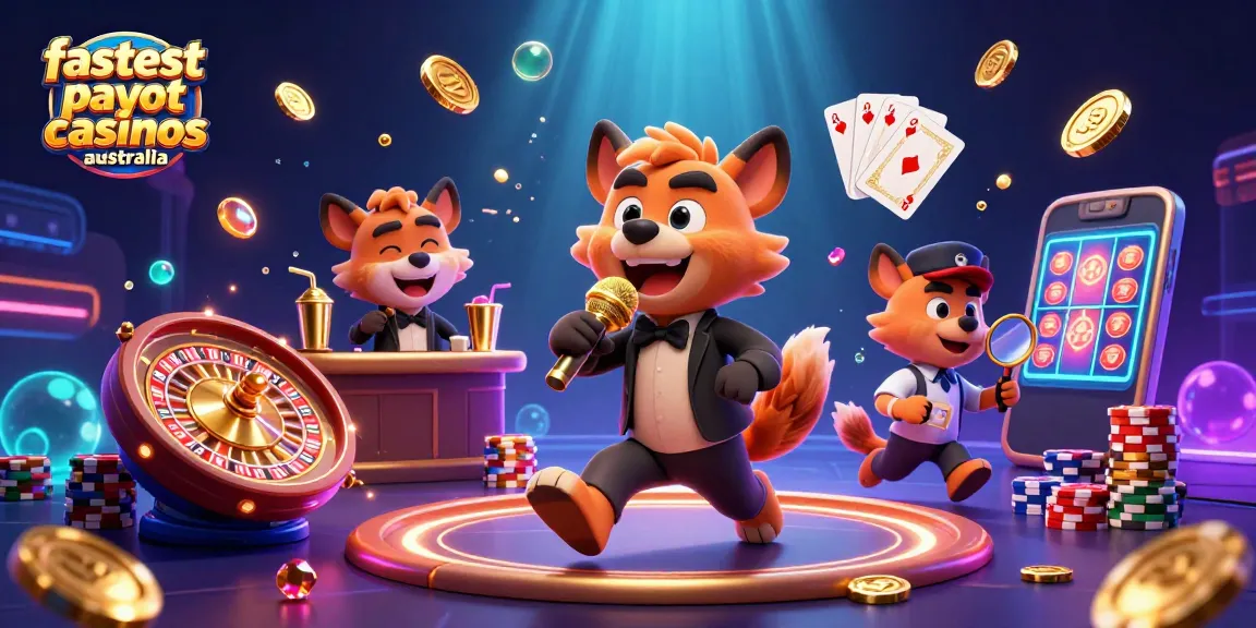 Experience winning excitement at the fastest payout casinos Australia with lively hyena characters.