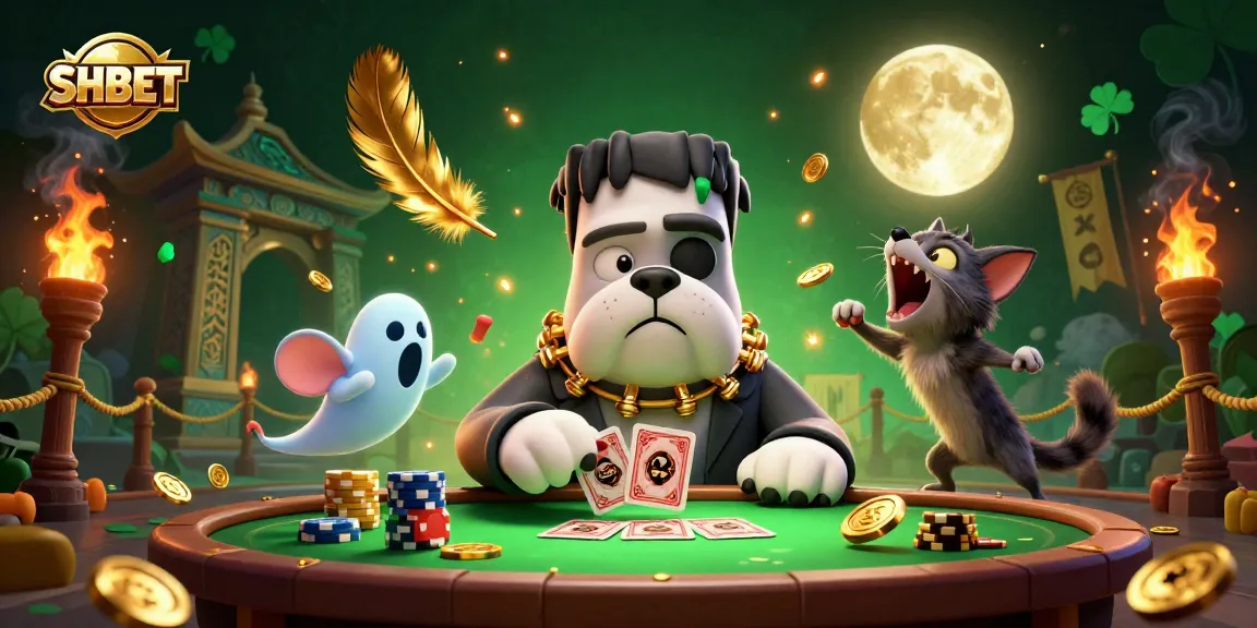 Join the thrilling SHBET casino experience with vibrant 3D characters and action-packed gaming atmosphere.