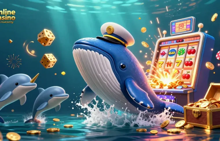 Engage in the vibrant world of online casino real money Australia with a magical underwater scene, bursting with excitement.